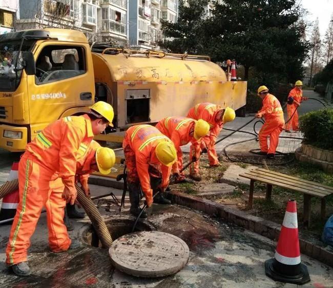 积玉口镇市政管道清淤