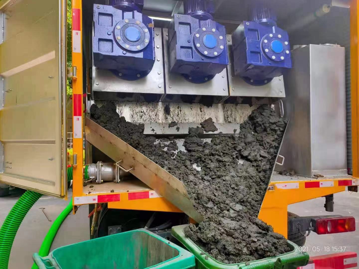 积玉口镇化粪池清掏城市维护站-泥浆净化干湿分离处理